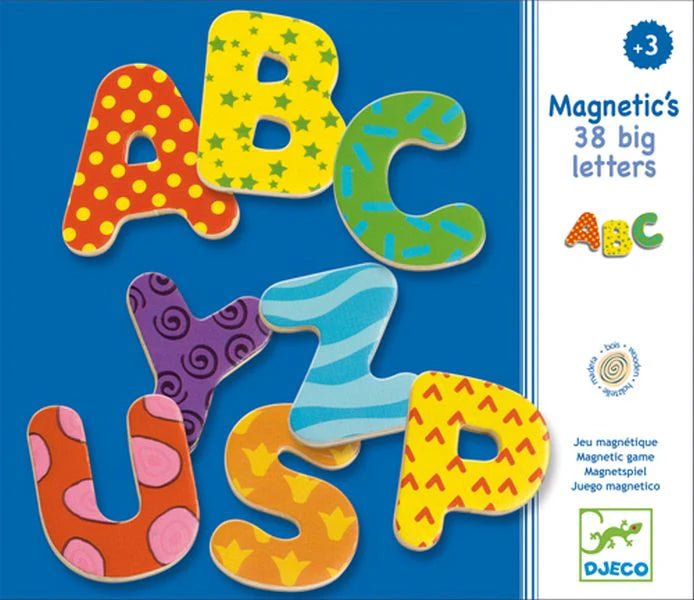 Djeco 38 Big Magnetic Letters