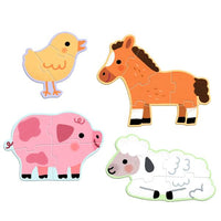 Djeco Primo Puzzle / At The Farm