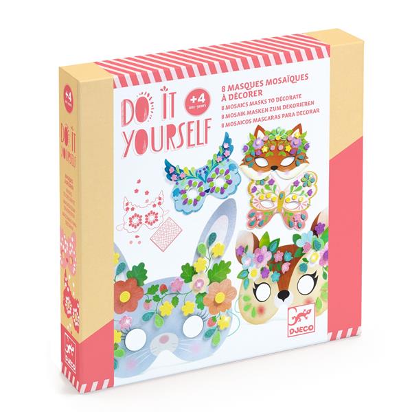Djeco DIY / Mosaïcs Masks / Forest animals