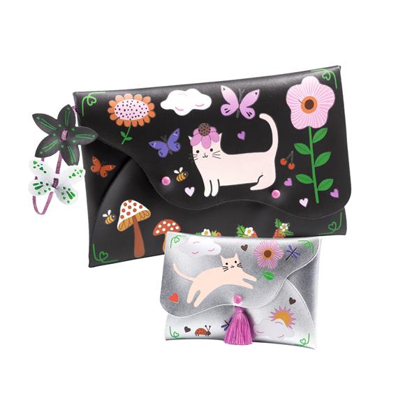 Djeco Joyful Friends Pouches To Create