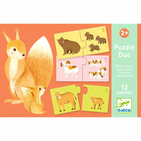 Djeco Baby Animals Puzzle Duo