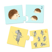 Djeco Baby Animals Puzzle Duo