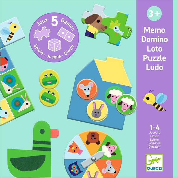 Djeco At The Farm/5 Games