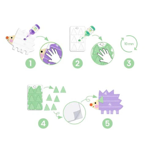 Djeco Small Formas Paintings