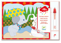 Djeco Hidden Outside Magic Colouring