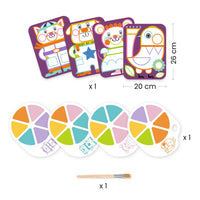 Djeco Chubby Cheeks Palette Painting 3-6 Yrs