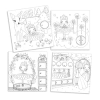 Djeco Colouring surprises / Les petites portes de Pupi