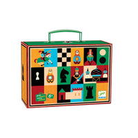 Djeco Chess & Checkers Case