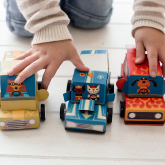 Djeco Grand Prix Racing Cars - Do it Yourself