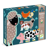 Djeco Honore & Friends Giant Puzzle