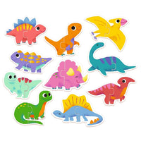 Djeco Dinos Puzzle Duo