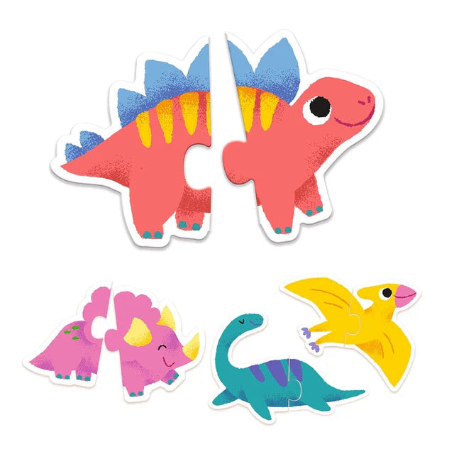 Djeco Dinos Puzzle Duo