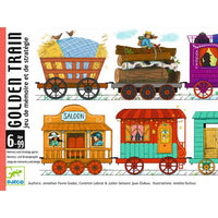 Djeco Golden Train Memory & Strategy Game