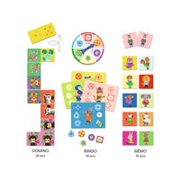 Djeco Little Friends Bingo Memo Domino