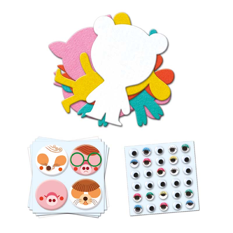Djeco I Love Animals Stickers