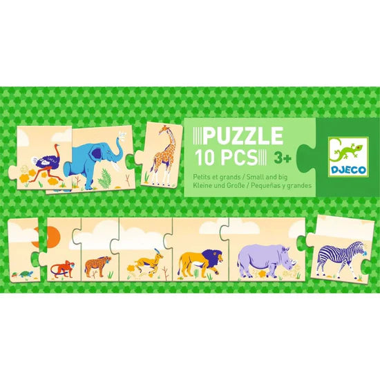 Djeco Small and Big Puzzle Duo