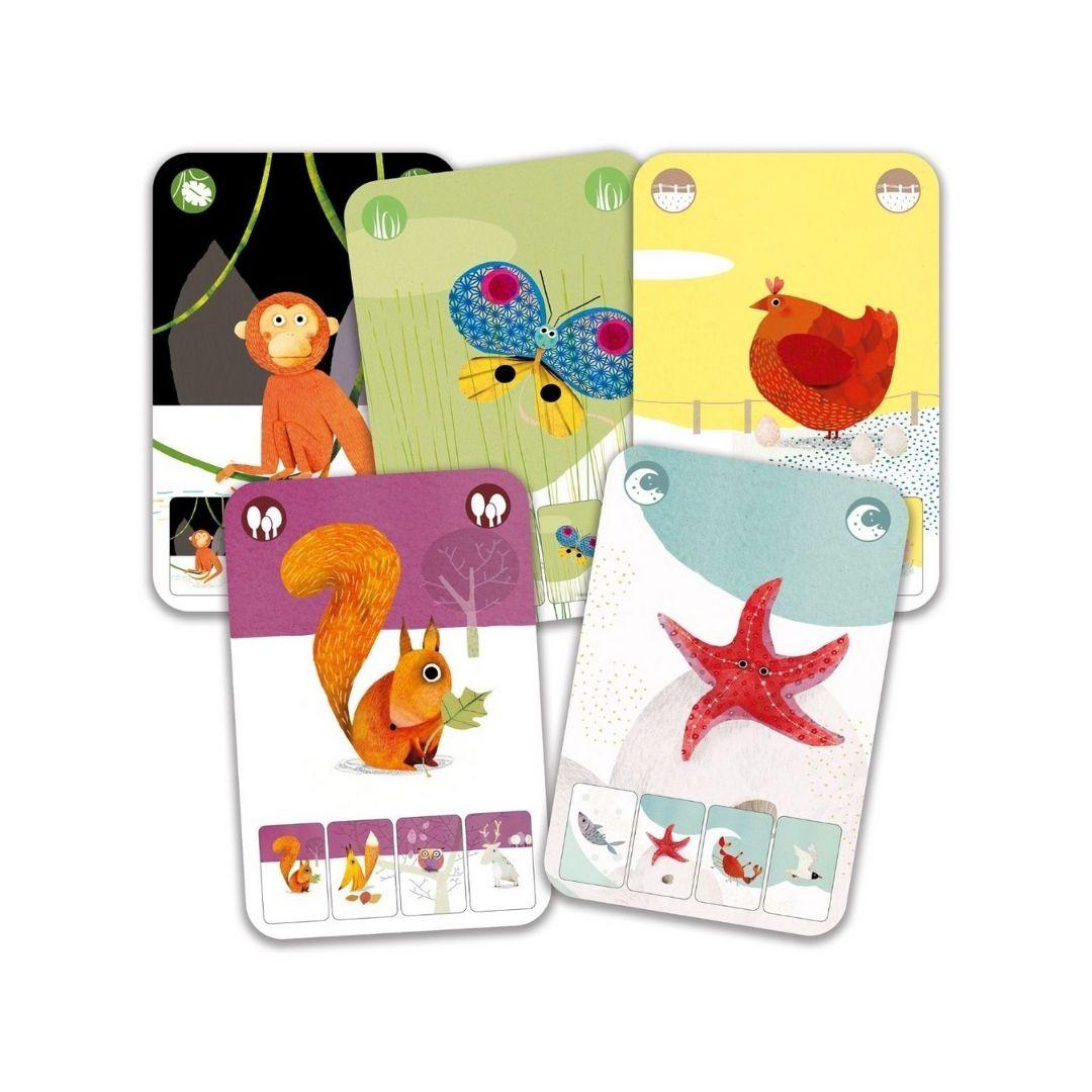 Djeco Mini Nature Card Game