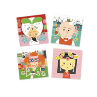 Djeco All Different Create With Stickers