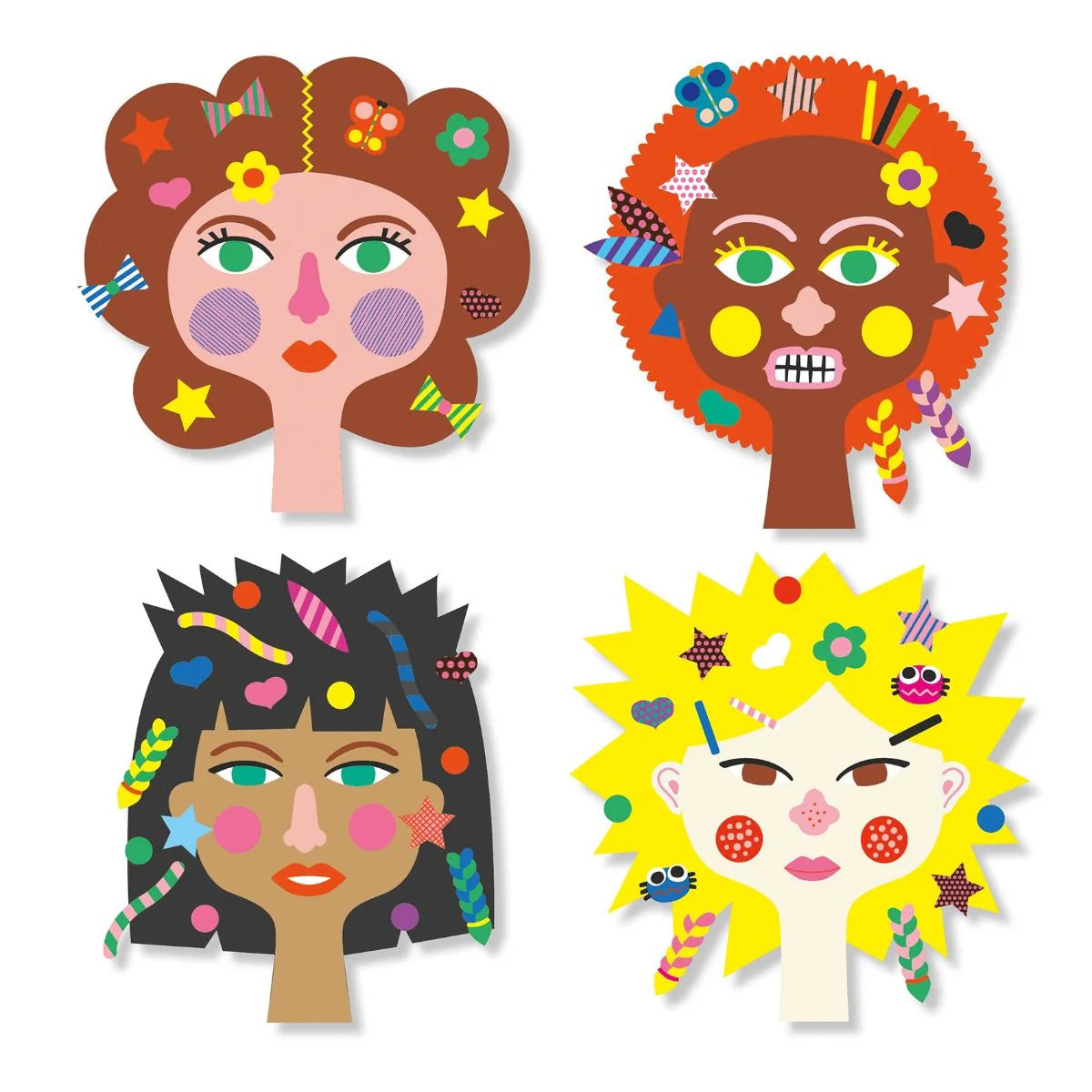 Djeco Stickers/Hairdresser