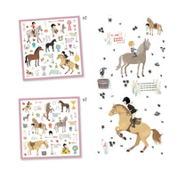 Djeco 160 Horse Stickers