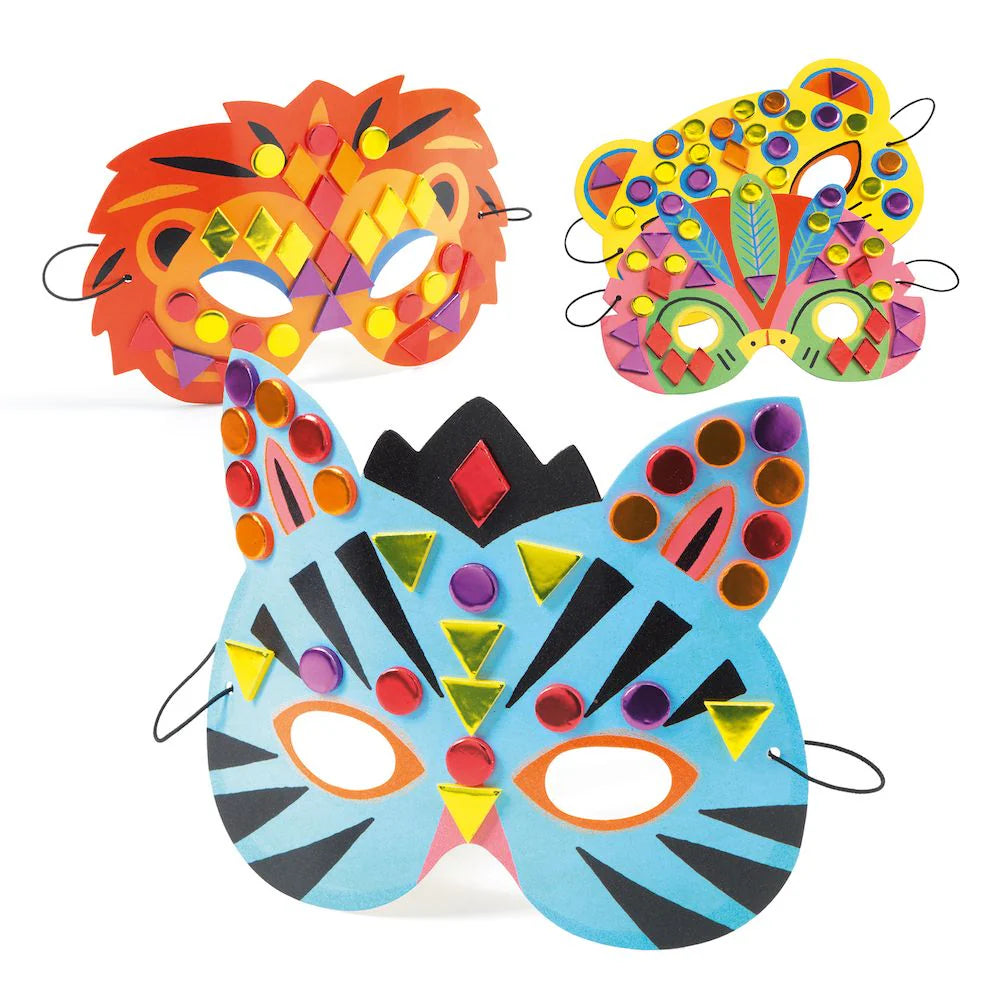 Djeco Animal Masks To Decorate