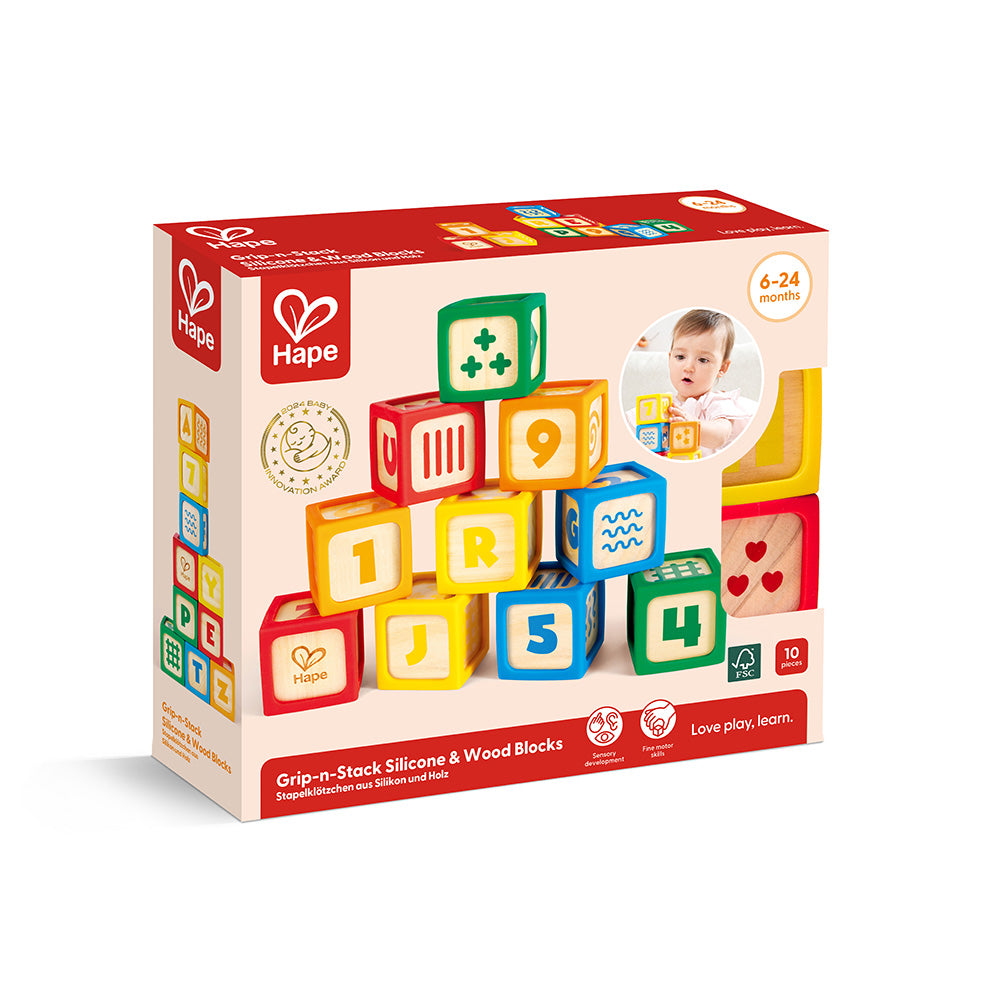 Hape Silicone Wood Blocks