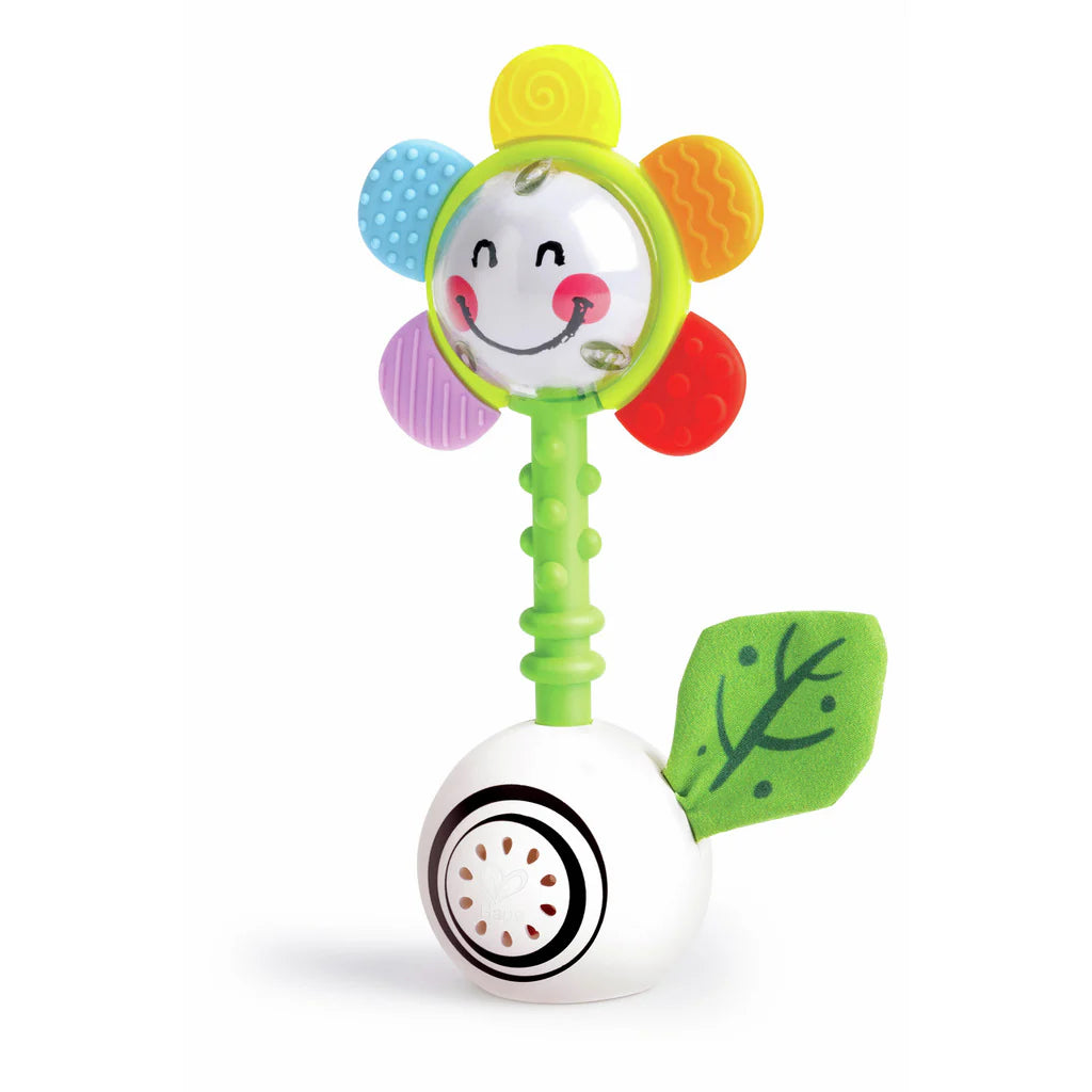 Hape Shake N Sparkle Flower Rattle