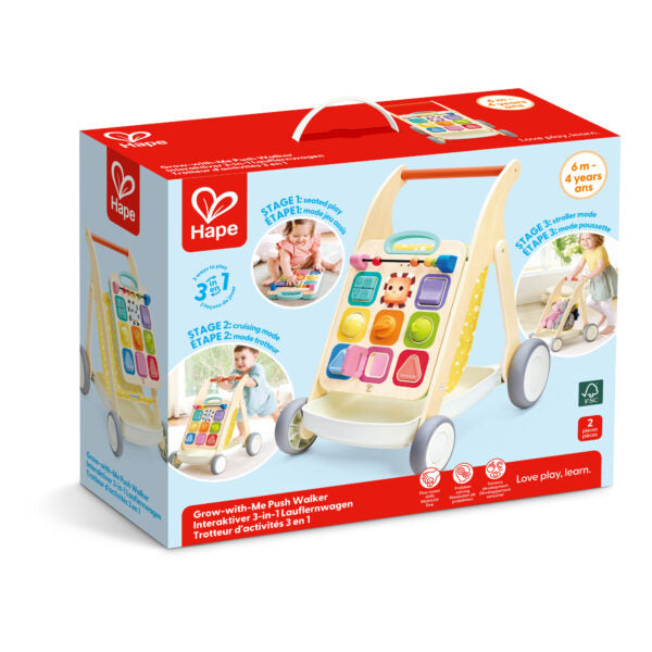 Hape GROW-WITH-ME PUSH WALKER