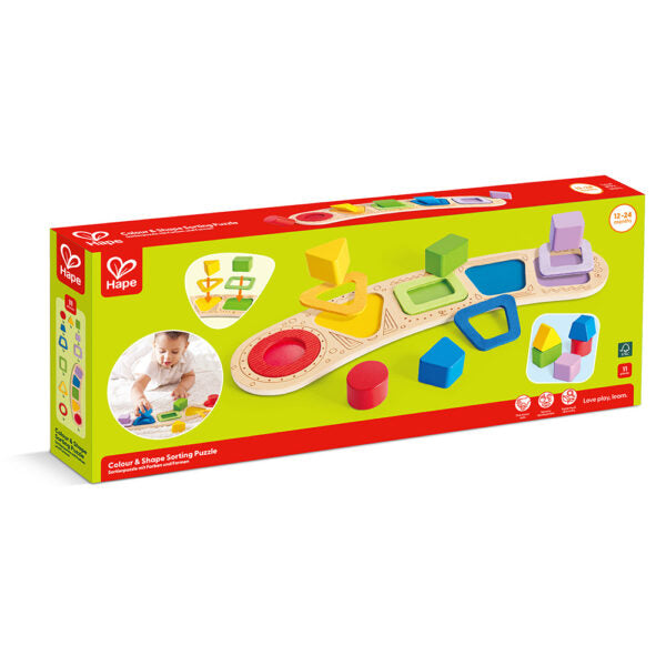 Hape Colour & Shape Sorting Puzzle