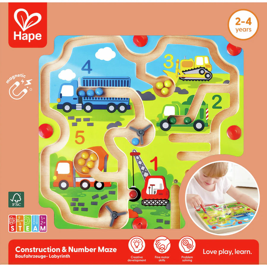 Hape Construction & Number Maze