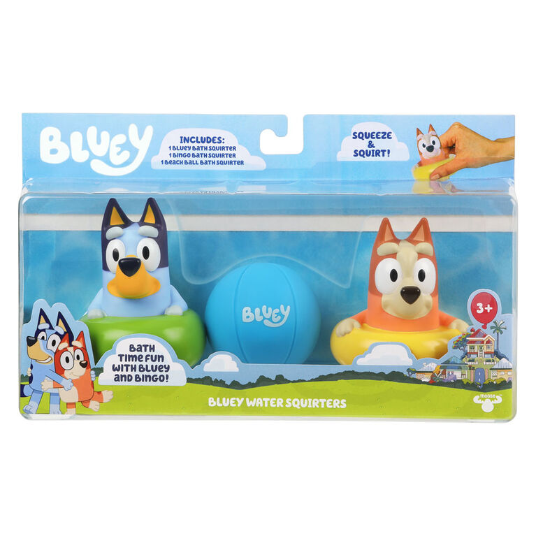 Moose Toys Bluey 3 Pack Squitter Toys