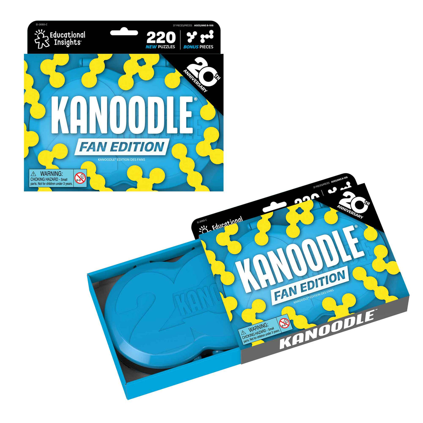 Educational Insights Kanoodle Fan Edition 20th Anniversary Cyan