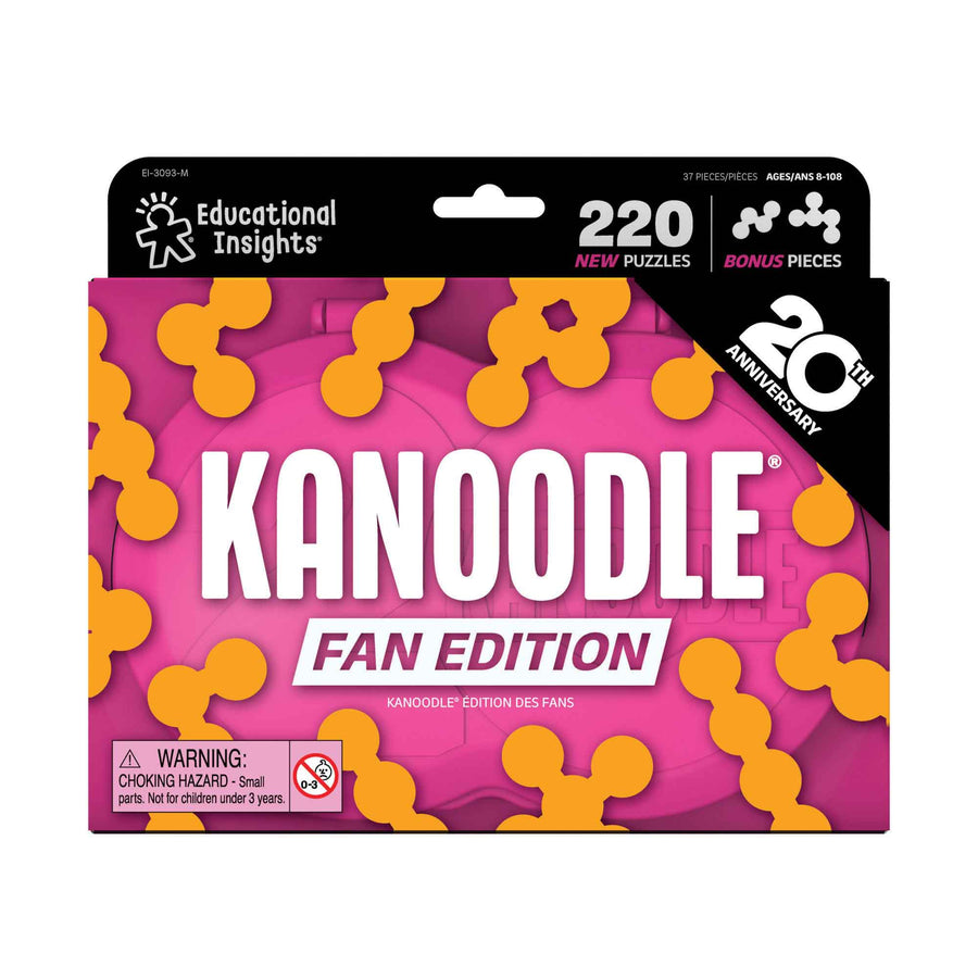 Educational Insights Kanoodle Fan Edition 20th Anniversary Magenta