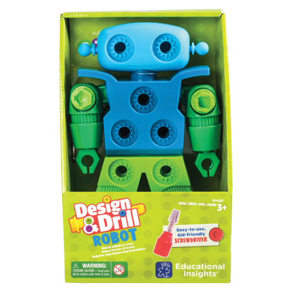 Educational Insights Design & Drill Robot