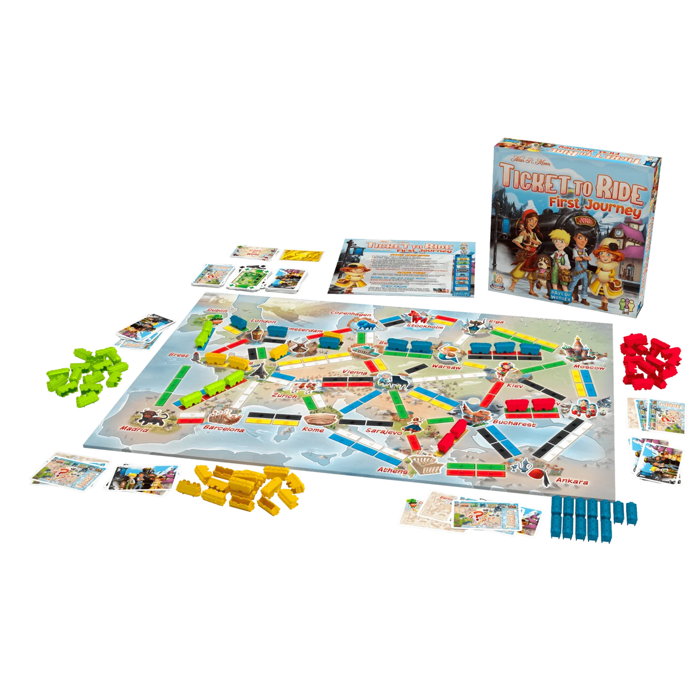 Ticket To Ride First Journey Europe