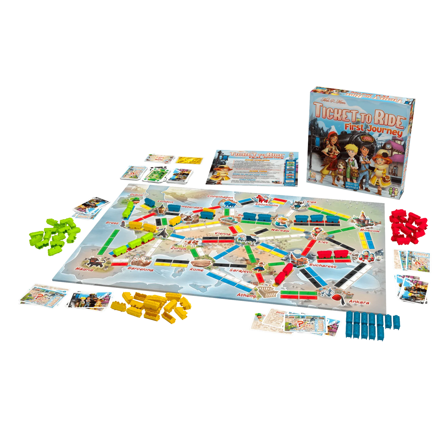 Ticket To Ride First Journey Europe