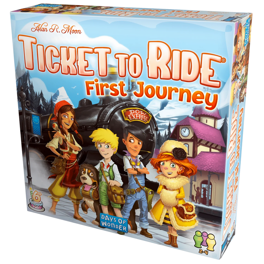 Ticket To Ride First Journey Europe