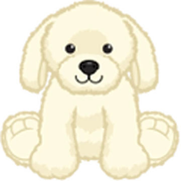 Webkinz English Cream Retriever