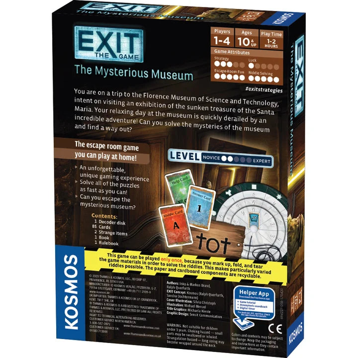 Exit The Game: The Mysterious Museum