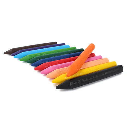 Faber-Castell 12 Grip Jumbo Crayons
