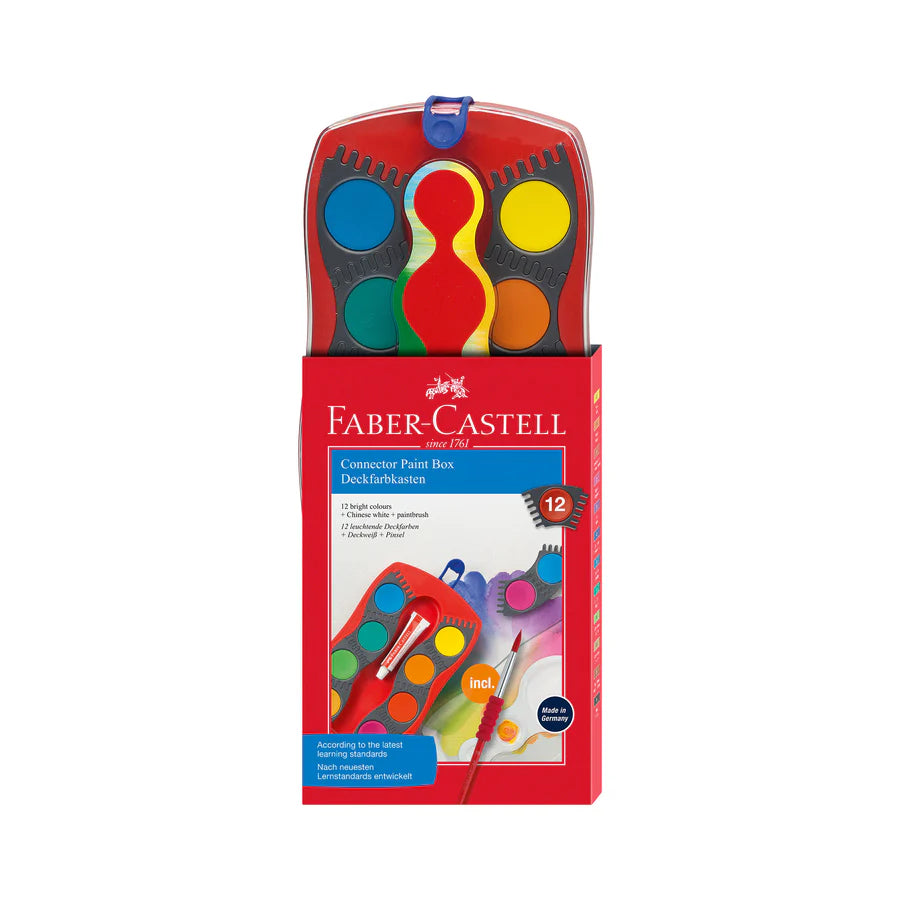 Faber-Castell Connector Paint Box 12 Count