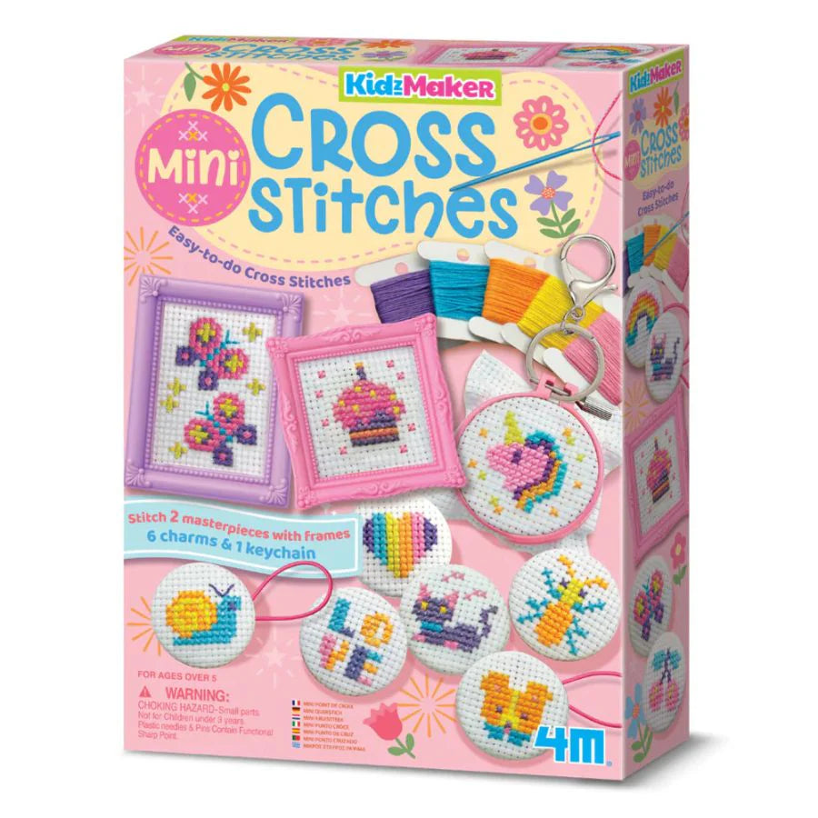 4M Mini Cross Stitch Buttons
