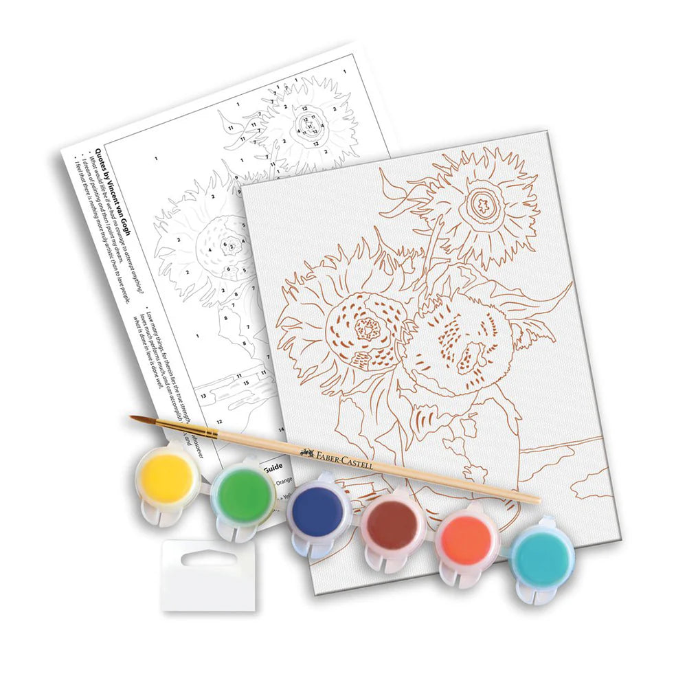 Faber-Castell Sunflowers Paint By Number Museum Series