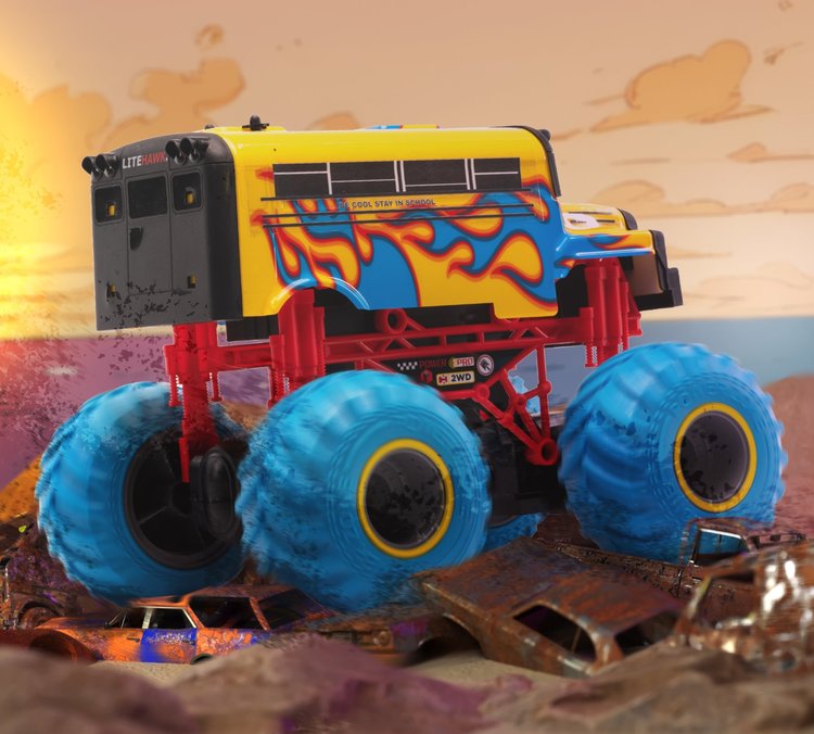 LiteHawk Beach Bash Crush Bus