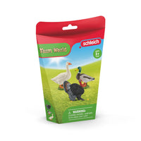 Schleich Farm World Fowls And Friends Waddle, Quack And Gobble Set