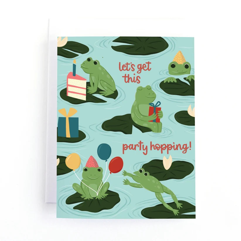Let's Get This Party Hopping! Birthday Card