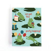 Let's Get This Party Hopping! Birthday Card