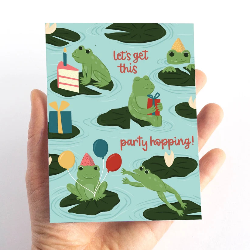 Let's Get This Party Hopping! Birthday Card