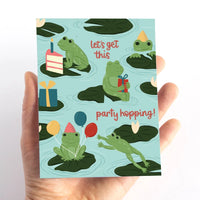 Let's Get This Party Hopping! Birthday Card