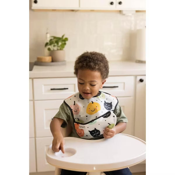 Tiny Twinkle Halloween Mess-Proof Easy Bib - 3pk